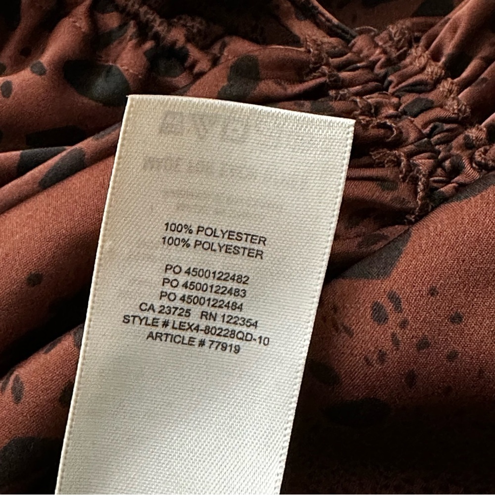 wilfred dress ONLY RUCHED SLIP DRESS XXS - Picture 6 of 6